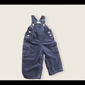 ALL MINE VINTAGE baby corduroy overalls size 12 M